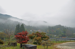 晩秋の木曽路