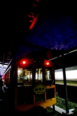 11/21嵐山トロッコ電車