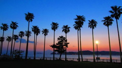 逗子マリーナの夕景