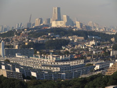横浜の風景（魚眼風）
