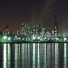石油コンビナートの夜景
