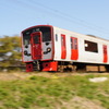 初！電車・流し撮り