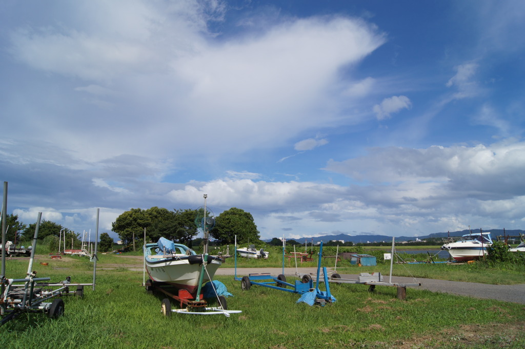 空と雲と船Ⅲ