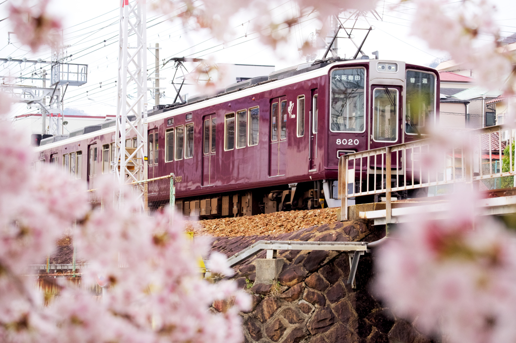 阪急電車狙い撃ち