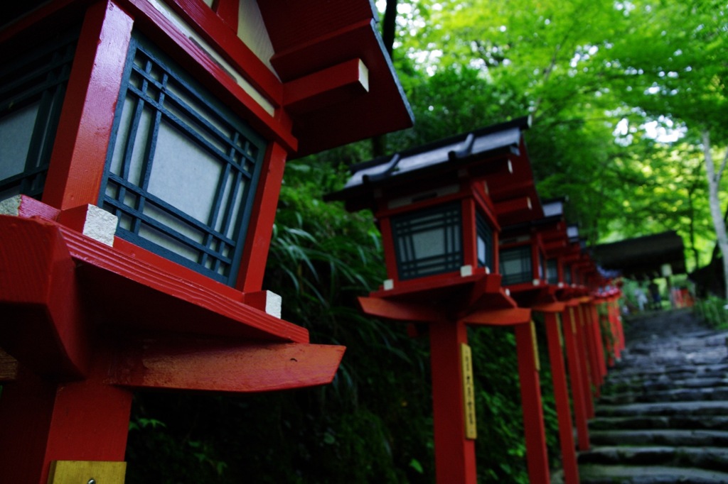 貴船神社の登り口