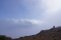 栗駒山山頂にて・・・