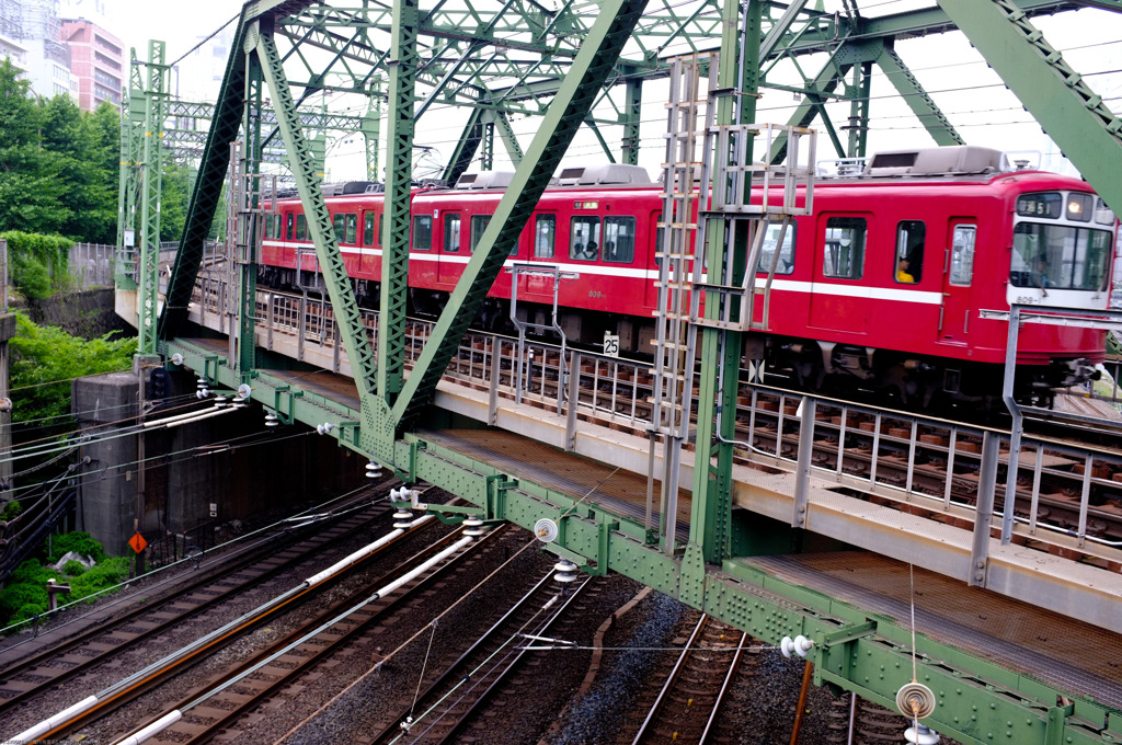 赤い電車