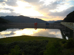 夕暮れ