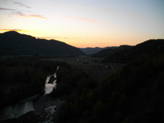 夕暮れ