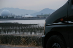 愛車と一緒に