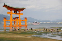 反対側から見た大鳥居