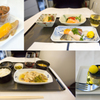 サンフランシスコ⇒成田 ＡＮＡ 夕食コース