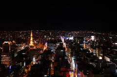 13-11-19ＪＲタワーホテル札幌の夜景