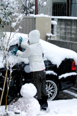 2006年1月雪の日