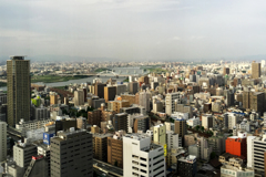 大阪、何時もの部屋から