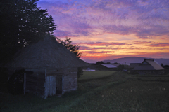 遠野の夕景-１