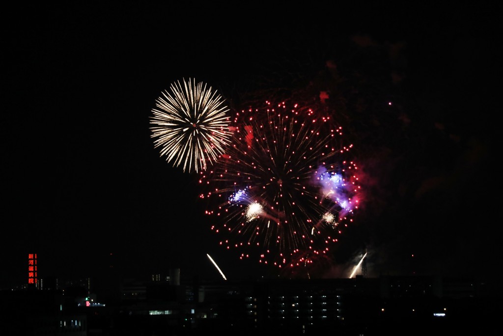 昨晩の花火大会１