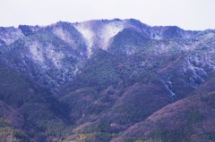 西山初冠雪３