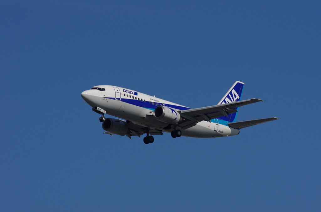 ボーイング　737-500　イルカエンジン