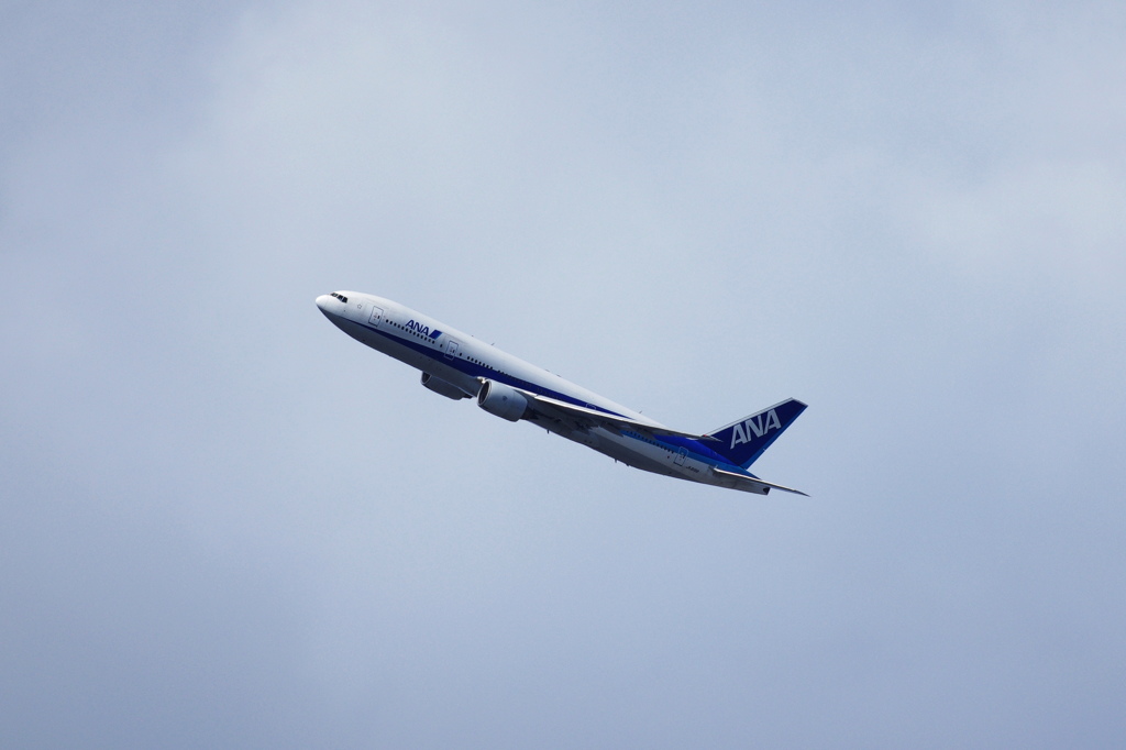 伊丹空港発旅客機