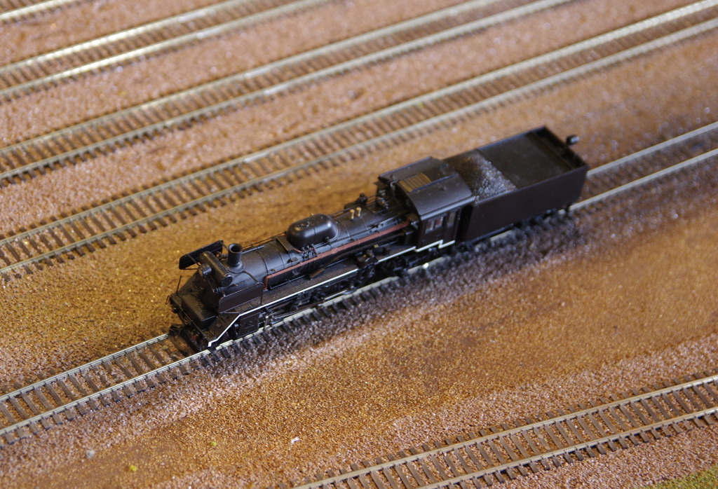 蒸気機関車模型