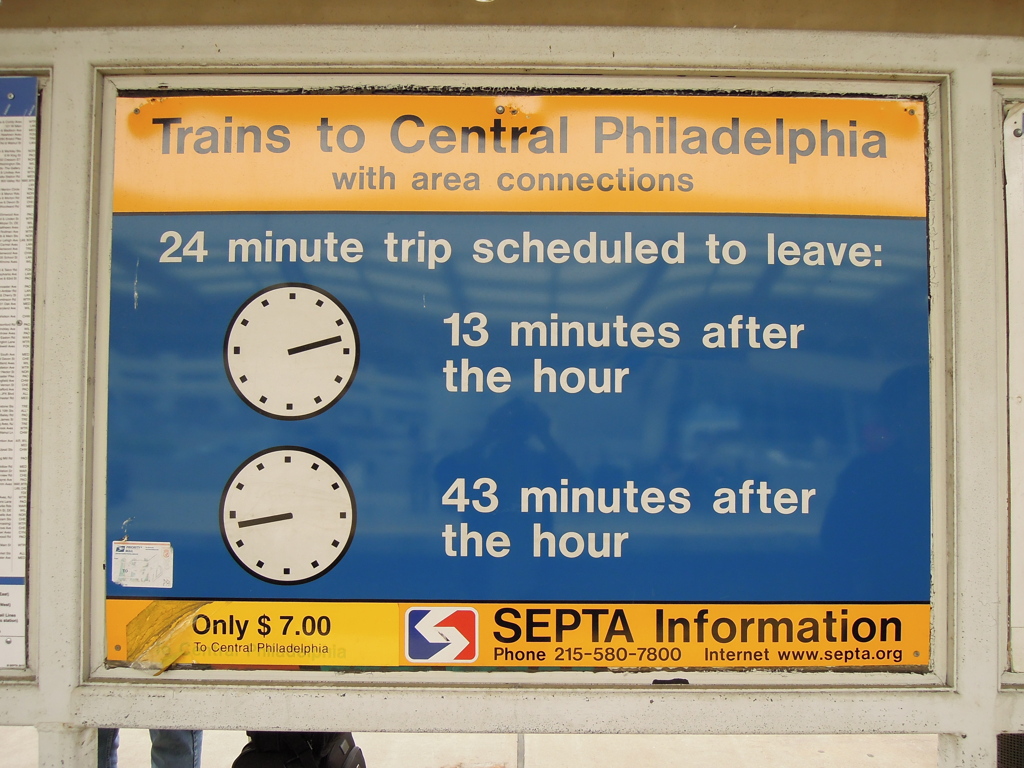 空港からの鉄道　SEPTA