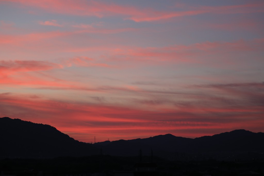 夕焼5景その１