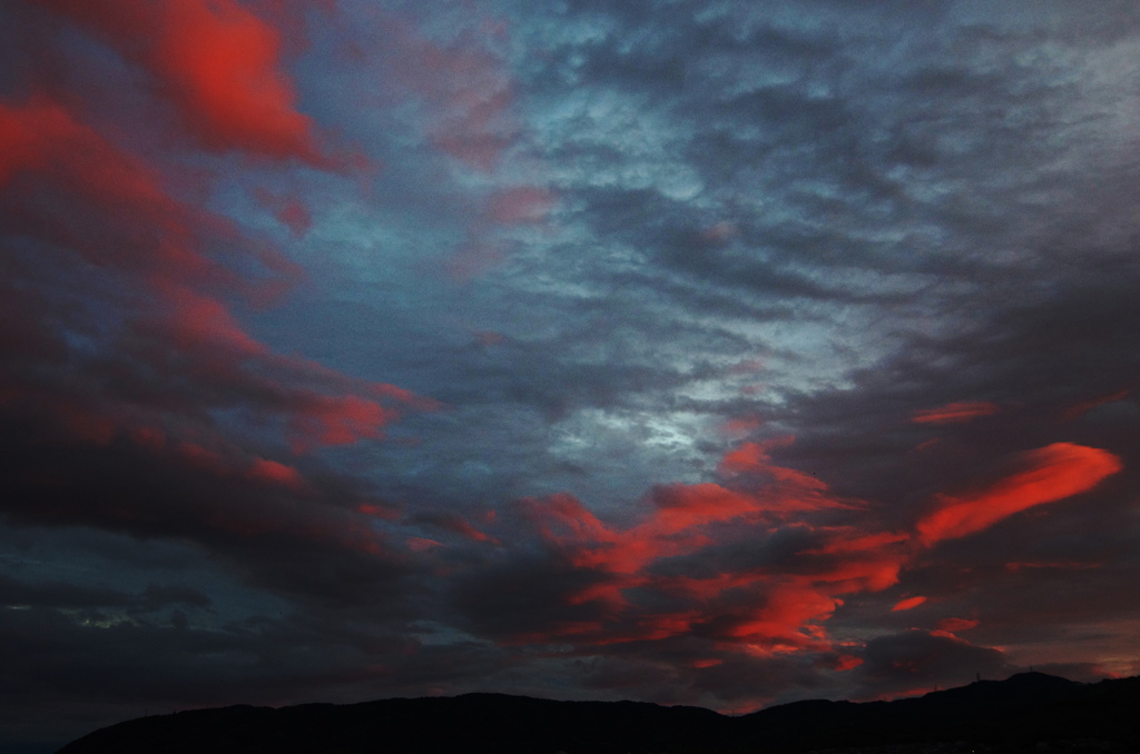 夕焼け雲