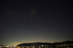 夜景（蠍座を見る）