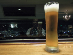 夜景とビール　横浜