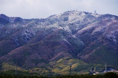 西山初冠雪２