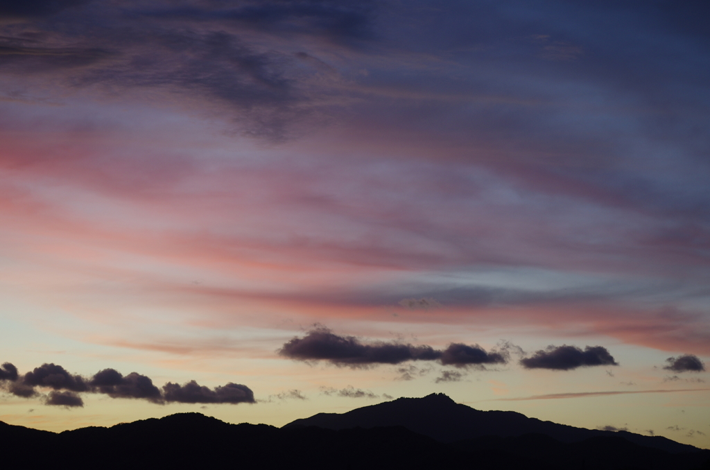 夕べの空