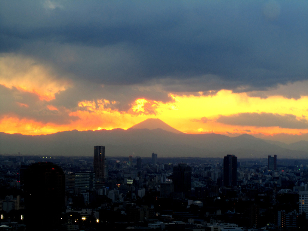 燃える空