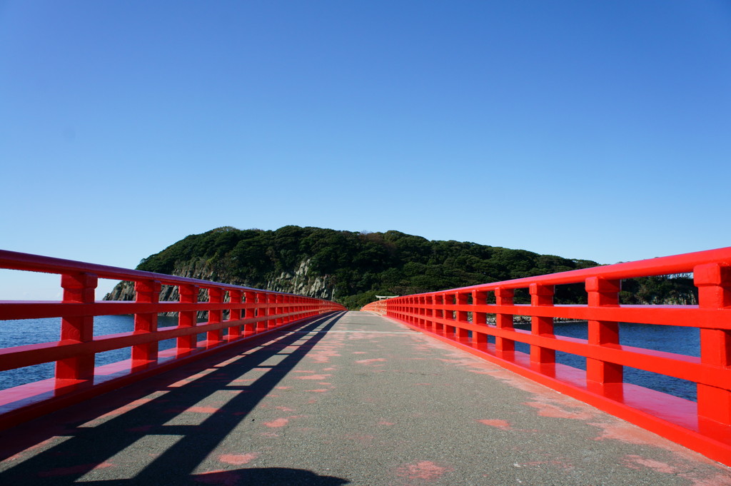 島に向かって