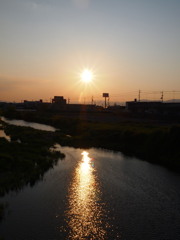 散歩道から