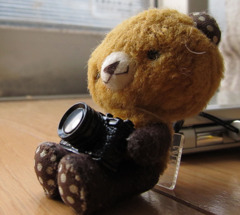 クマさん、歌を　唄う