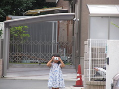 カメラの顔？