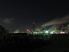 工場の煙