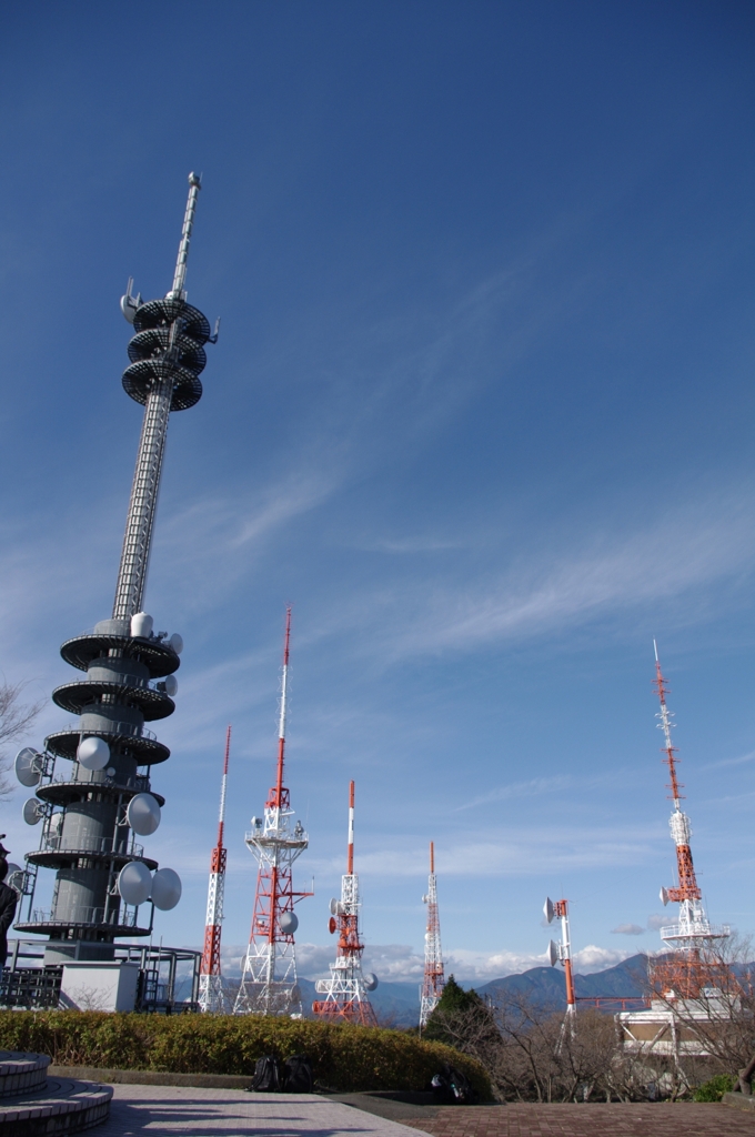日本平の電波塔