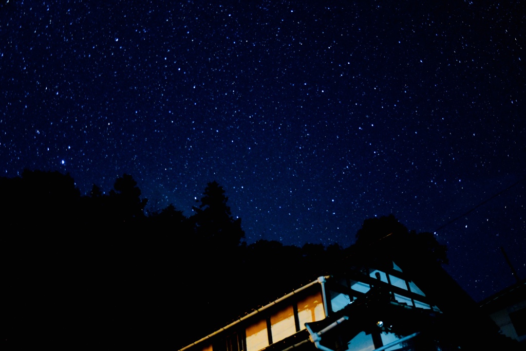 秋の満天星空