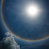 虹と雲
