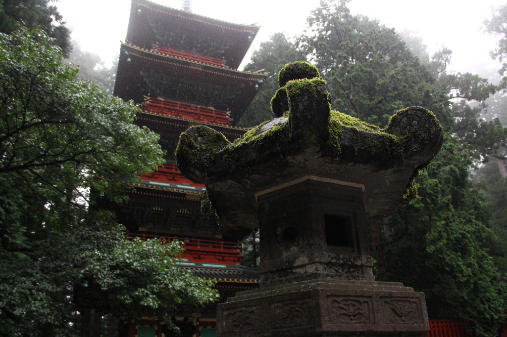 the shrine in nikko