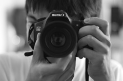 camera with myself