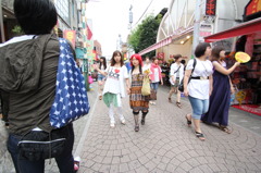 in the street of takeshita