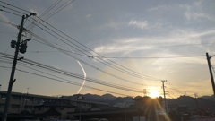 夕焼けを追いかけて