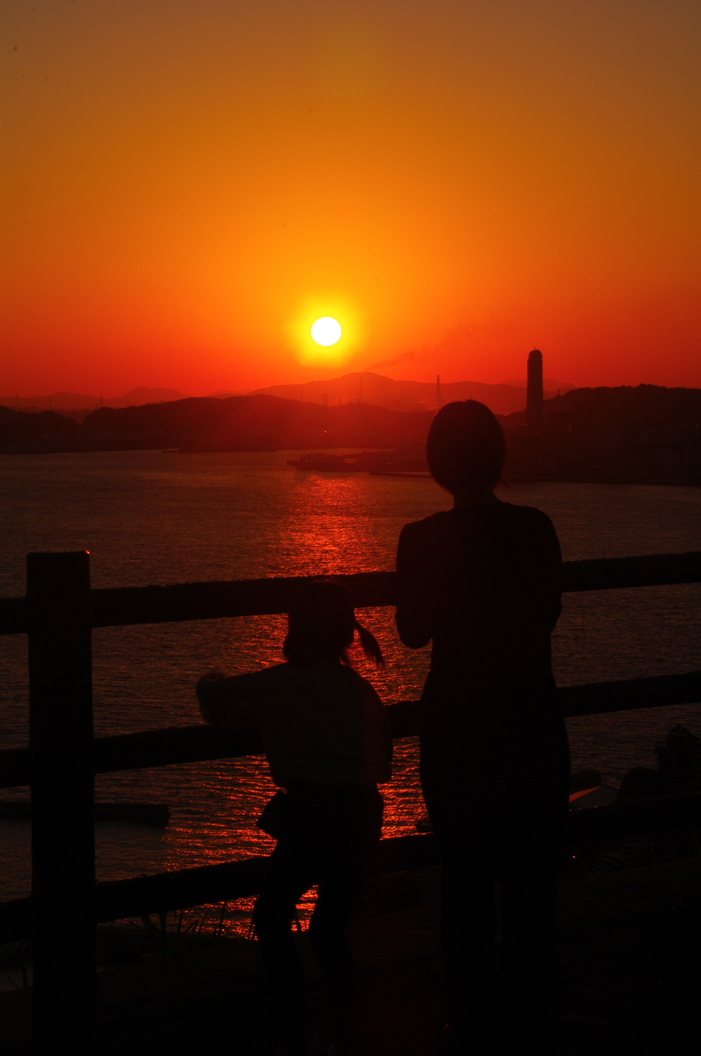 夕焼けに想う