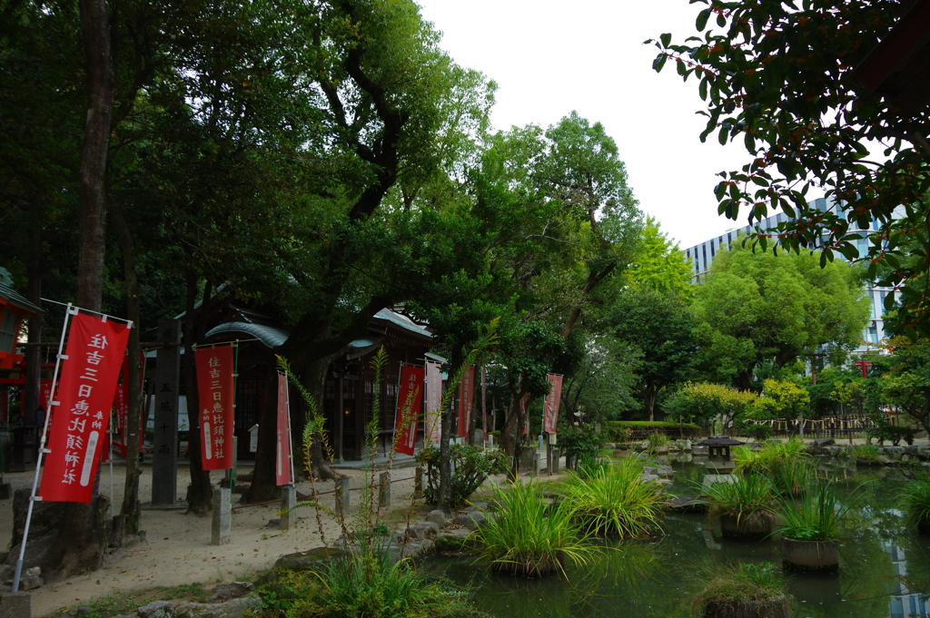 街の中の静寂空間