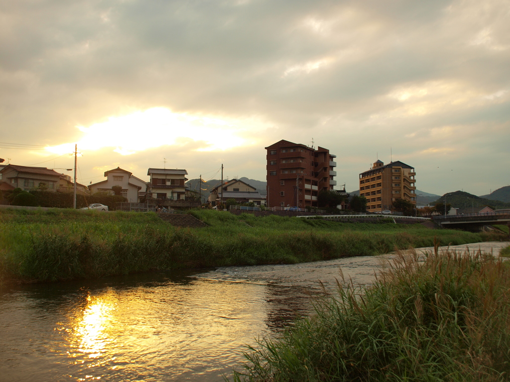 夕焼けふたつ