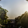 海まで一直線