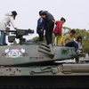 戦車と、家族。